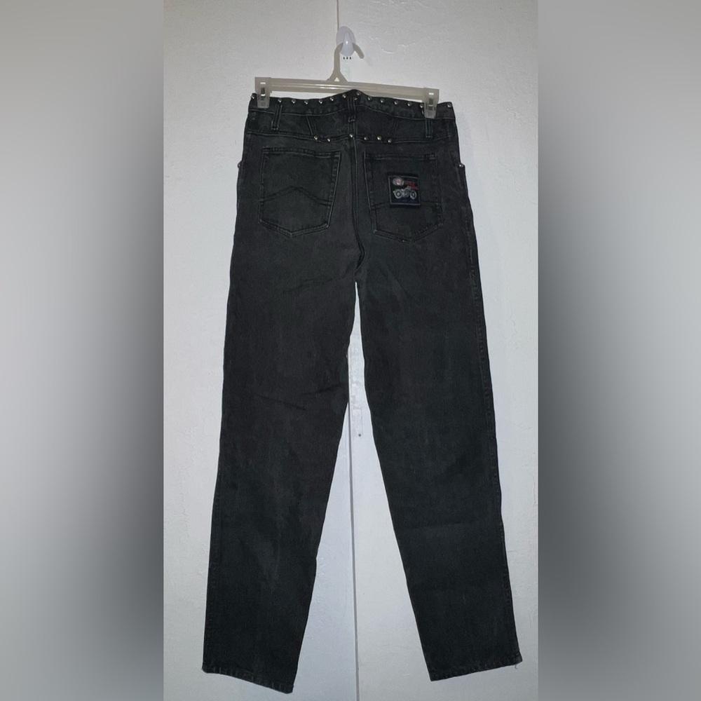 Vintage Bugle Boy Studded Motorcycle Jean